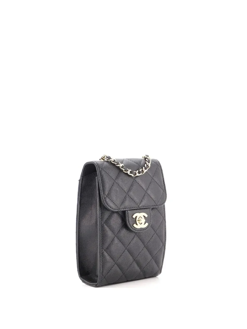 Chanel Cc Flap Phone Holder Crossbody #321071C32B